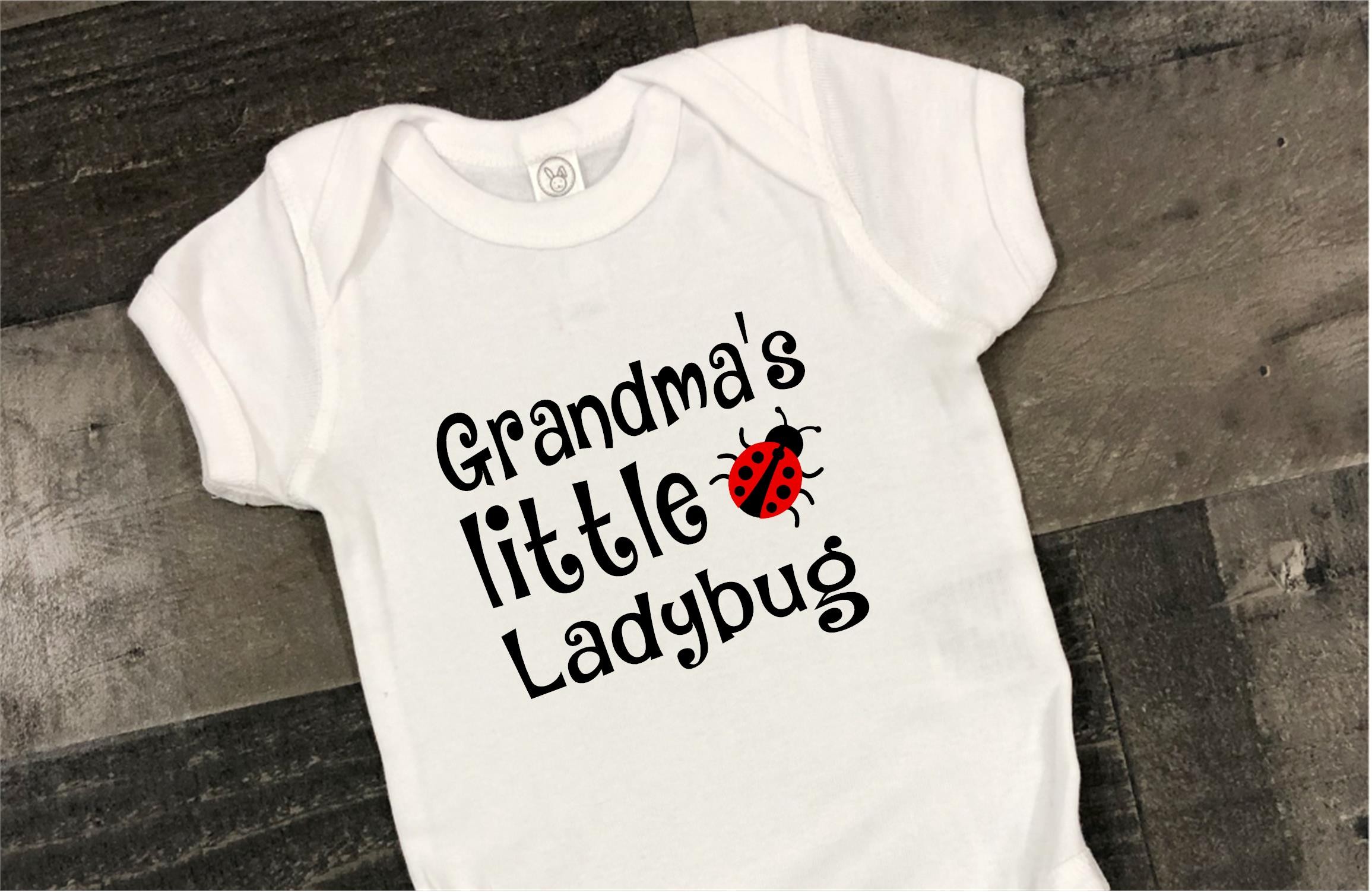 Grandma's little ladybug